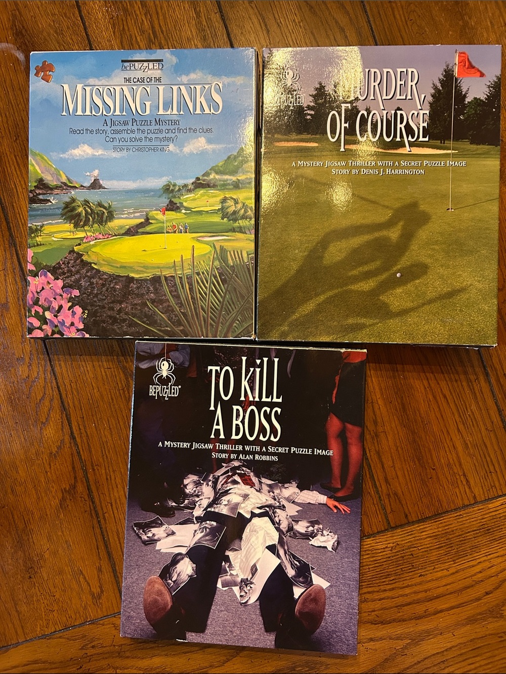 Murder mystery puzzle bundle